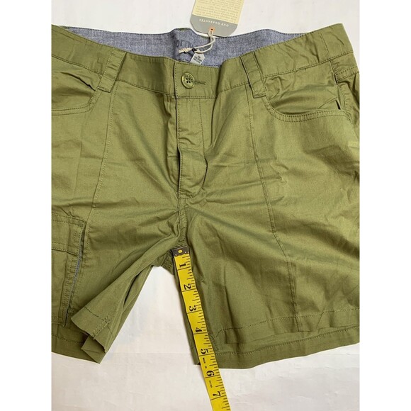 Horny Toad Shorts Womens 10 Green Jumpstart 5” Swamp Cargo - Picture 8 of 10